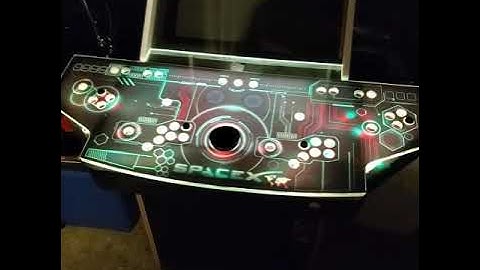 Finally finished my Acrylic backlit control panel!