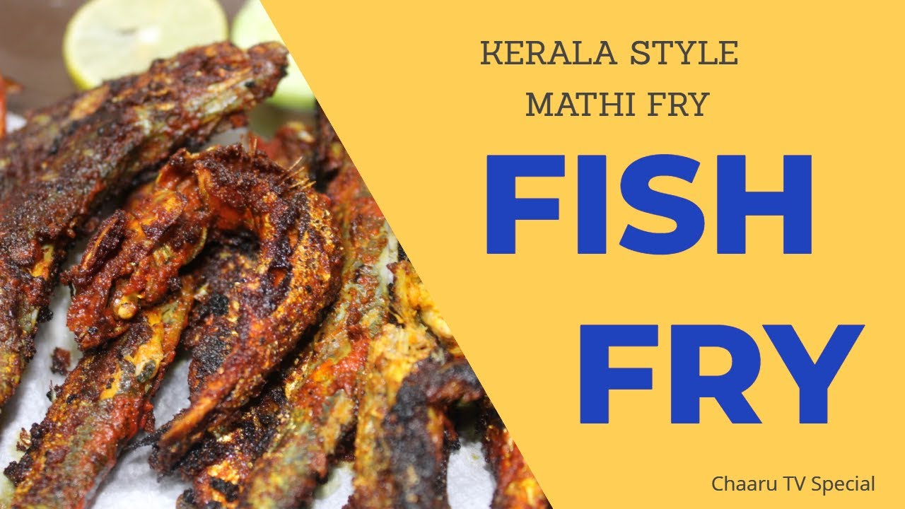 Fish Fry Kerala Style Fish Fry Mathi Fry YouTube