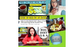 egg diet for 10 days #versatilevicky