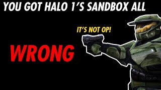 You Got Halo: Combat Evolved's Sandbox All WRONG