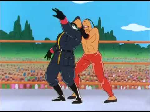 ラーメンマン Vs ブロッケンJr 万里の長城 秘技万里の長城 北京ダック締め 揚子江落とし キン肉マン