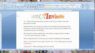 How to make icons with coral draw for pc folders