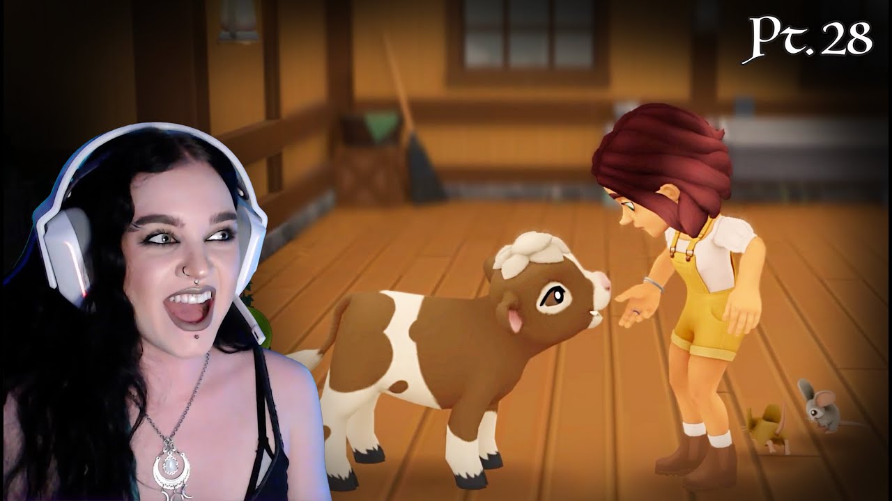 Cozy Playthrough Pt. 28 | Our First Baby Animal is Born! | Wylde Flowers