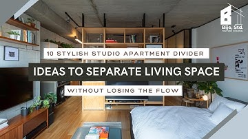 10 Stylish Studio Apartment Divider Ideas to Separate Living Spaces Without Losing Flow