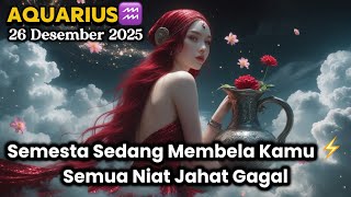 Aquarius♒️ Semesta Sedang Membela Kamu ⚡ Semua Niat Jahat Gagal Total Desember 2025 - Planet Zodiak