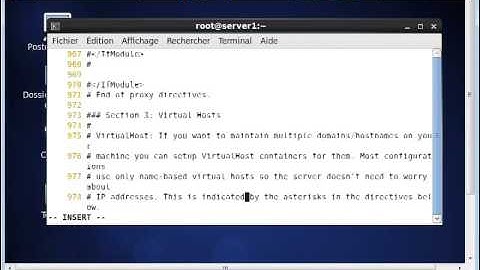 serveur web basique su centos 6.5