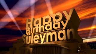 Happy Birthday Süleyman