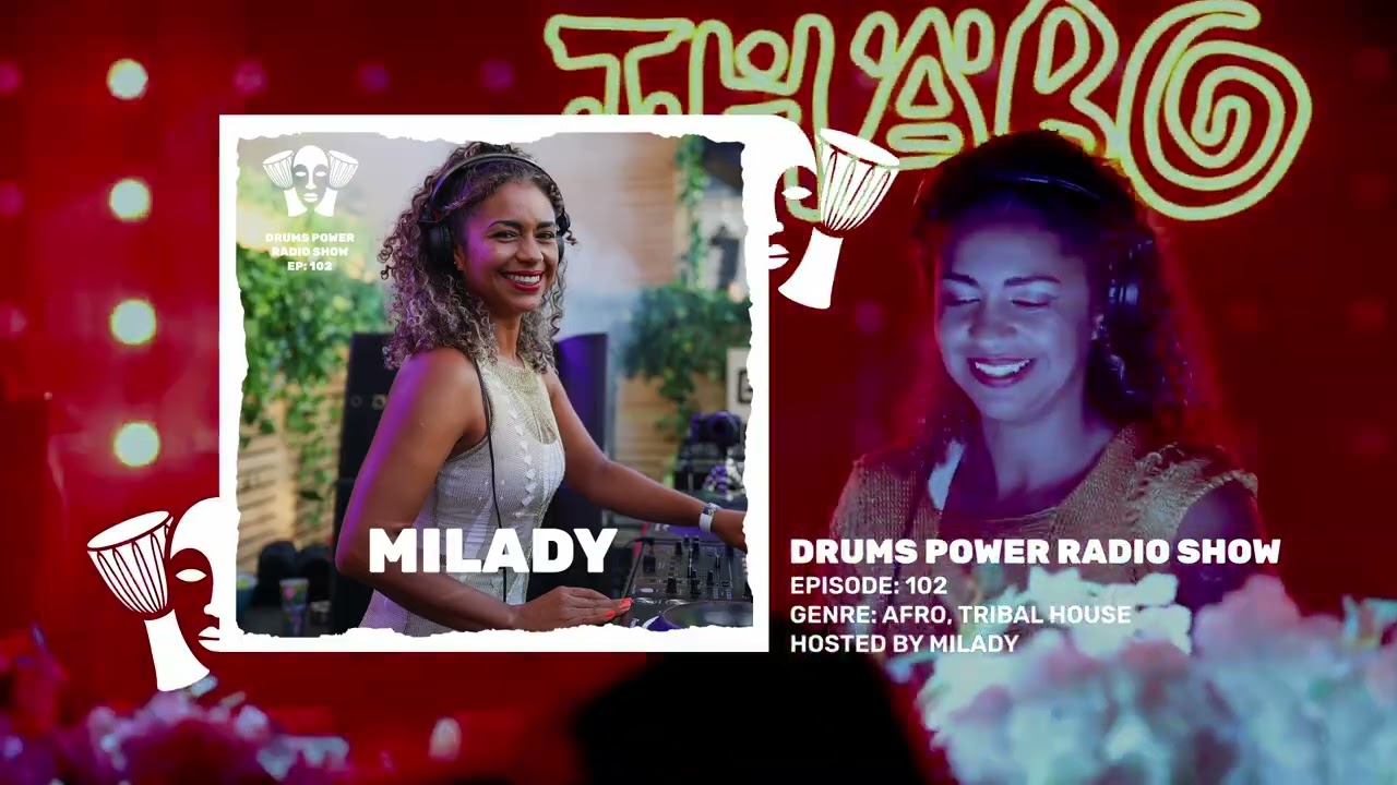 Drums Power Radio Show - Episode 102 (Afro house, afro tech, tribal house)
