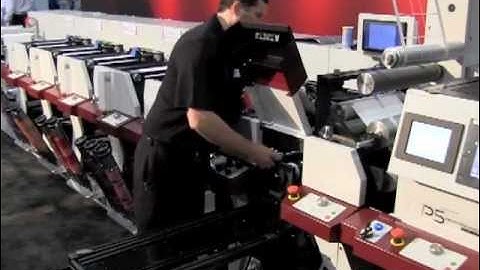 Labels TV interviews Mark Andy at Labelexpo 2012 - QCDC Quick Change Die Cut