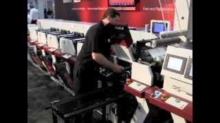 Labels TV interviews Mark Andy at Labelexpo 2012 - QCDC Quick Change Die Cut