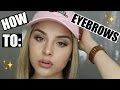 HOW I FILL IN MY EYEBROWS | Aidette Cancino