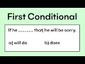 First Conditional | Grammar quiz