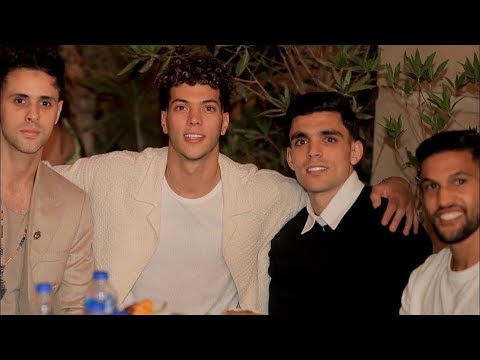 عقيقة فهد امام عاشور بحضور كل نجوم الاهلي والزمالك اتفرج على فرحة عاشور ومراته