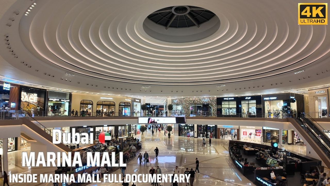 Dubai Marina Mall [4K] Full Tour 2026 | Food Court, Cinema Experience, iStyle Apple Store