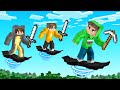 HUNTERS vs SPEEDRUNNER With HOVERBOARDS! (Minecraft)