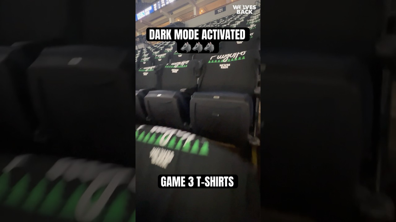 Itโs a Blackout in the Target Center ๐