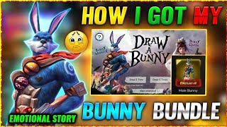HOW I GOT BUNNY BUNDLE IN FREE FIRE⚡ - STORYTIME -Garena Free fire