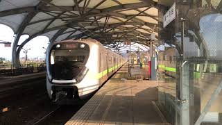 (4K)台鐵4029次 EMU900型區間快車 冬山站通過