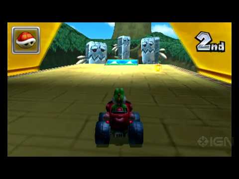 Mario Kart 7: DK Jungle Gameplay