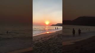 Sunset in Alanya. Закат солнца в Алании