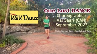 One Last DANCE - Line Dance (Choreo : Val Saari)