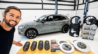 Audi SQ5 Gets Lowered on 21’s + Brake Upgrades