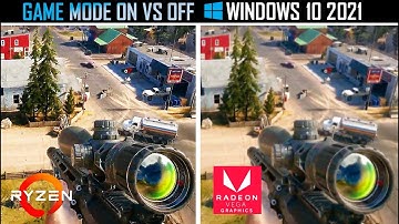 Does Windows Game Mode Work - Game Mode On VS Off  2021