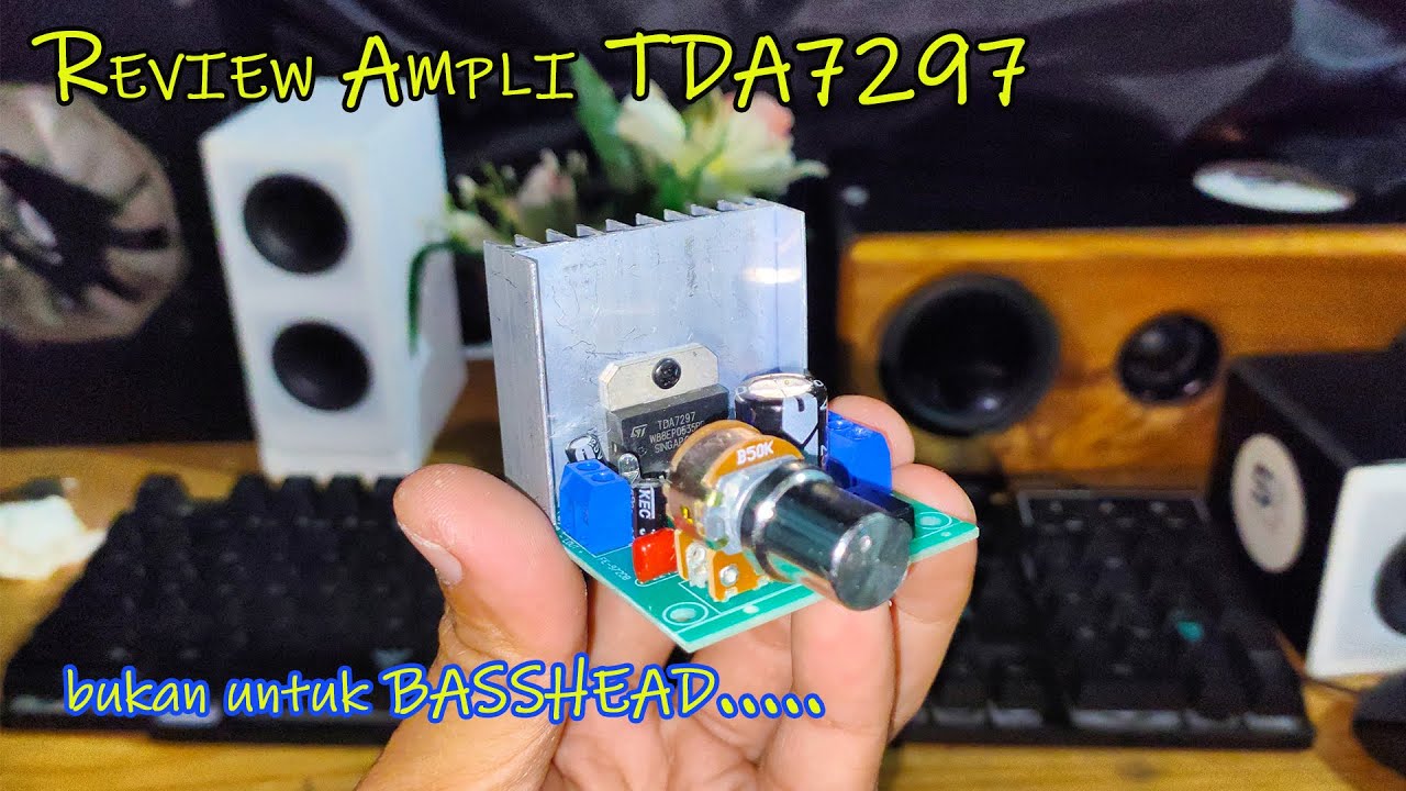 Review Ampli TDA7297 - YouTube