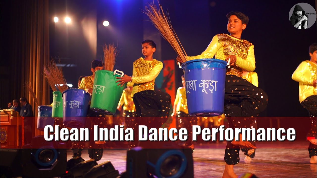 Clean India Dance Performance  Gaadi Waala Aya  Tik Tik Kasam ye khaye  Diven Choudhry