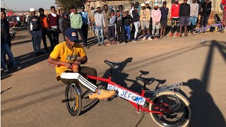 Magesh vs Goofy, bicycle spinning battle, katlehong Part 2