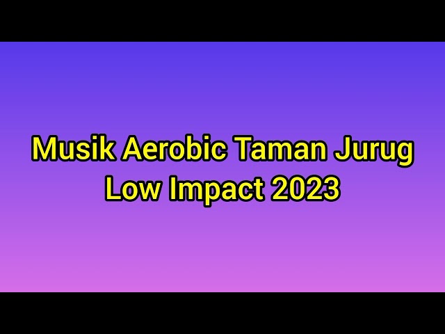 Musik Aerobic Taman Jurug Low Impact 2023 class=