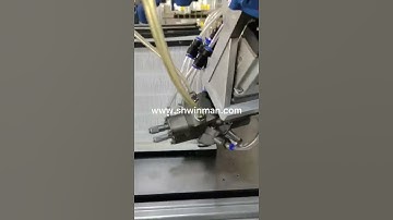 Robot PU Foam Gasket Machine for HVAC air filters, Car doors... Plasma and Glue spit - WINMAN