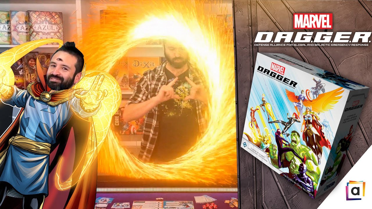 Asmodee Marvel D.A.G.G.E.R. Juego de Mesa