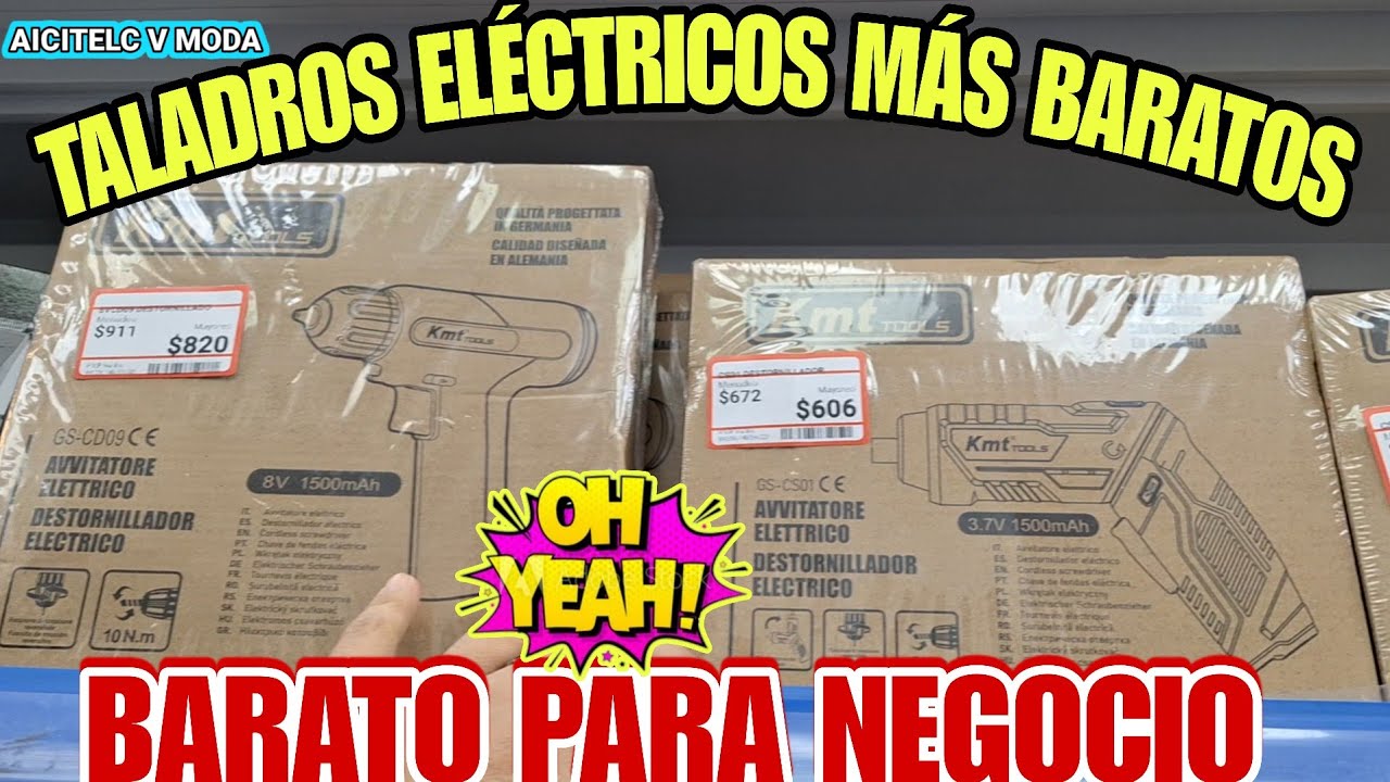 TALADRO ILUMINACIÓN ELÉCTRICAS Y SOLARES FOCOS LAMPARAS REFLECTORES LINTERNA CÁMARAS DE VIGILANCIA