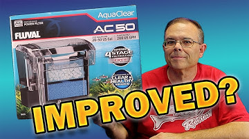 Fluval AquaClear AC50 Aquarium Power Filter Installatie en Review