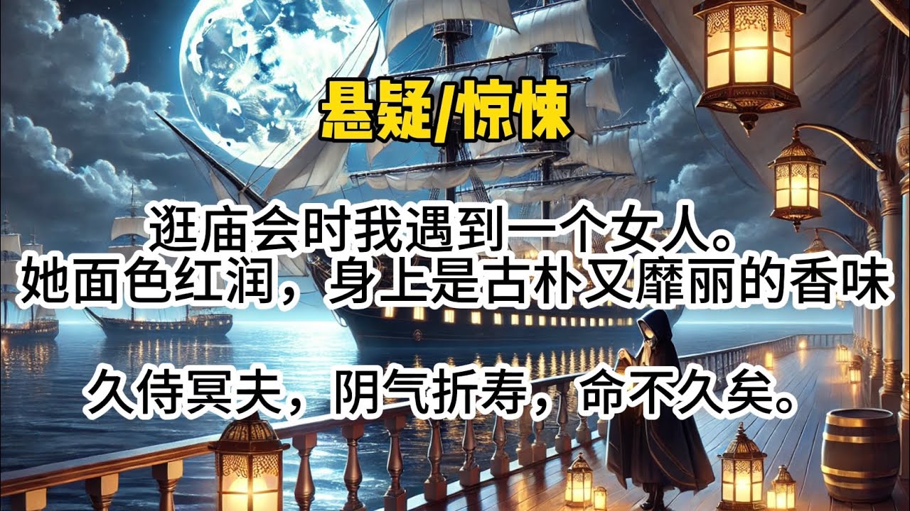【玄门天师3完结】逛庙会时我遇到一个女人，她面色红润，身上是古朴又靡丽的香味。我批了她十二个字…#悬疑 #惊悚 #懸疑 #一口气看完