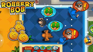 Robbery Bob - Super Biffen & Sam Bob 1 Funny Gameplay Part 17