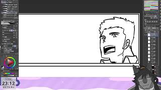 お絵描き練習配信