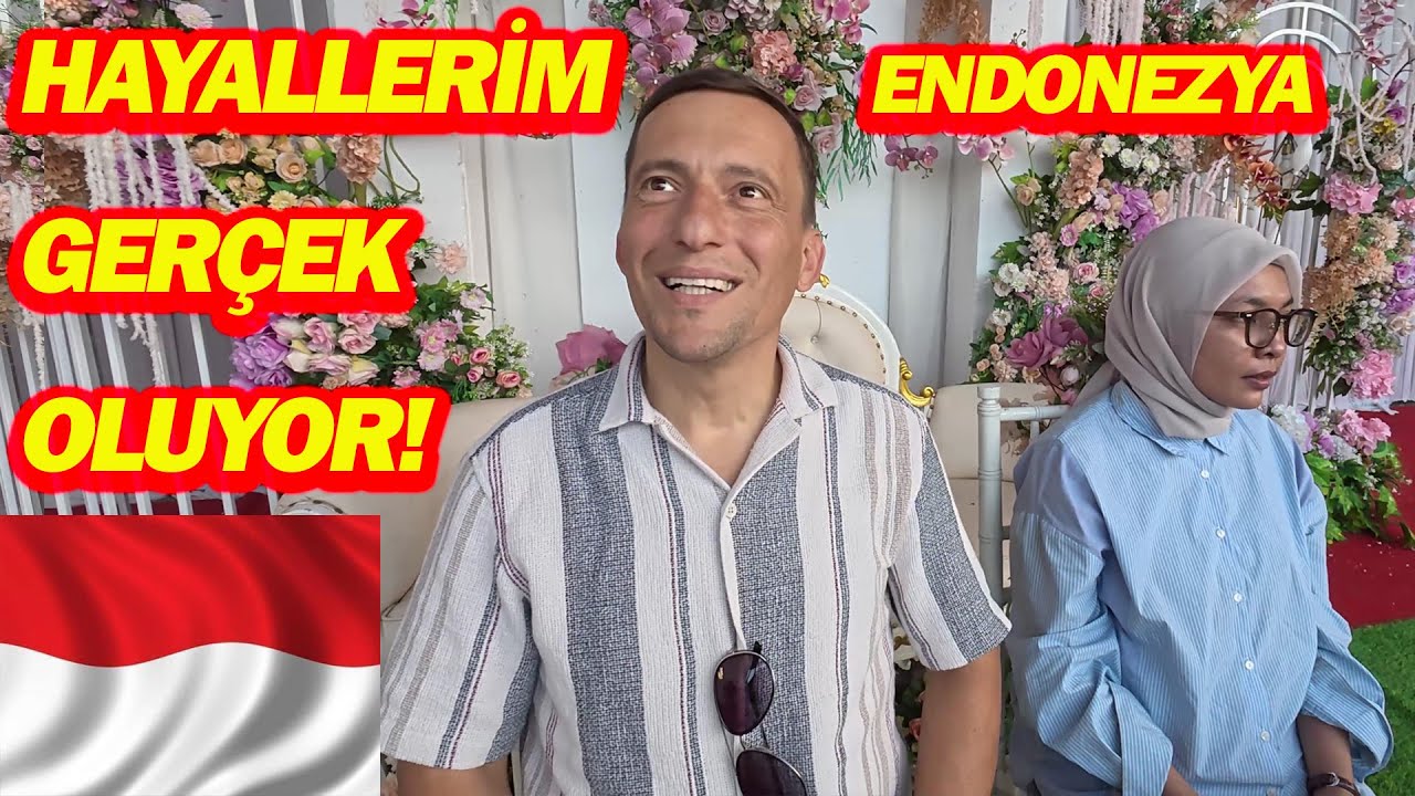 ENDONEZYALI EŞİMDEN BAŞKA KİMSEM YOK!-HASTALIKTA SAĞLIKTA DÜĞÜN PROVASI!