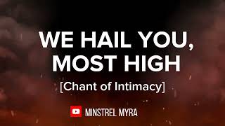 We Hail You, We Worship You, We Hail you Most High #explore chords