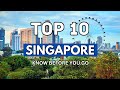 Top 10 Things To Do In Singapore | Singapore Travel guide