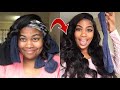 Heatless Overnight Sock Curls Ft Nadula Hair | Vlogmas Day 12