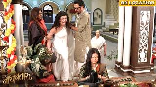 Noyontara on Location Today Episode : Nishi Wants to Kill Tara, but Her Grandmother Slaps Nishi