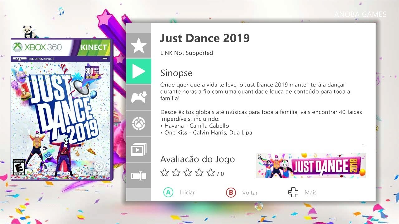 Just Dance 2019 (Xbox 360) Full HD - 1080 