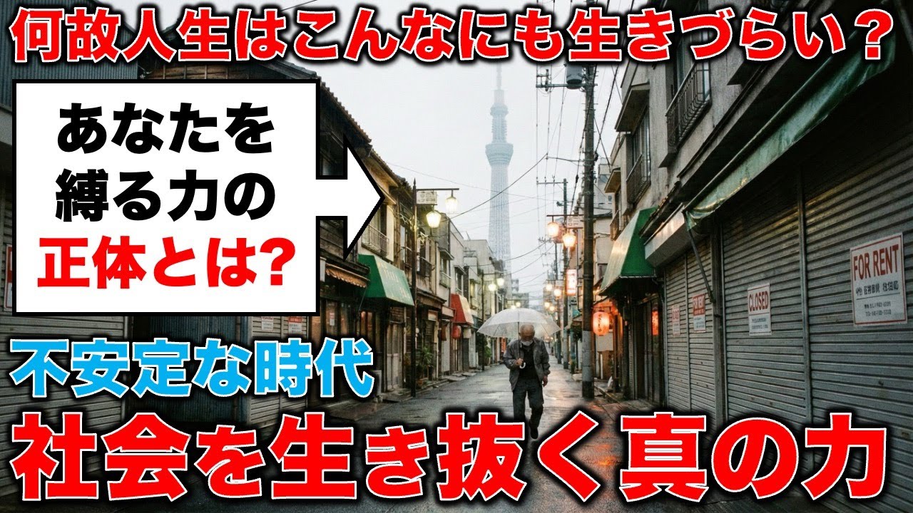 How to unleash the true power to survive in society? The true