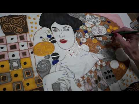 Making Of "Adele Bloch Bauer" Inspired Silk Blouse