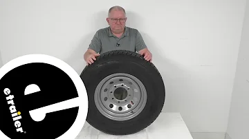 etrailer | Review of Castle Rock Trailer Tires and Wheels - Tire with Wheel - LHACK133