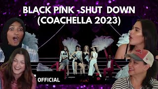 BLACKPINK SHUT DOWN LIVE AT COACHELLA 2023 REACTION