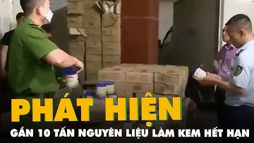 Phát hiện gần 10 tấn nguyên liệu làm kem que hết hạn