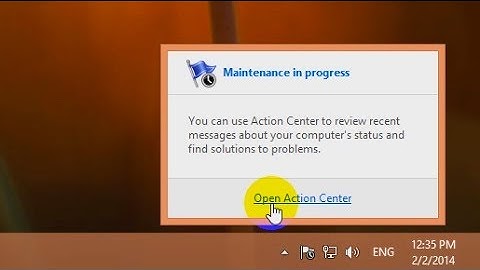 How to Stop Automatic Maintenance in Windows 8
